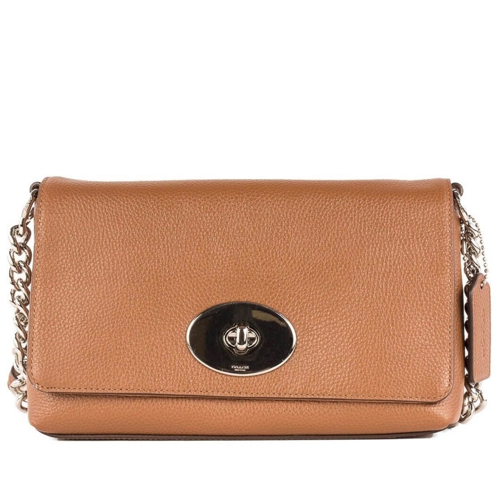 Coach Crosstown crossbody, saddle, NWOT